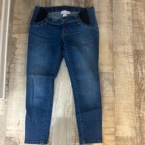 Isabel Maternity skinny crop jeans